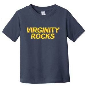 Virginity Rocks Retro Funny Toddler T-Shirt