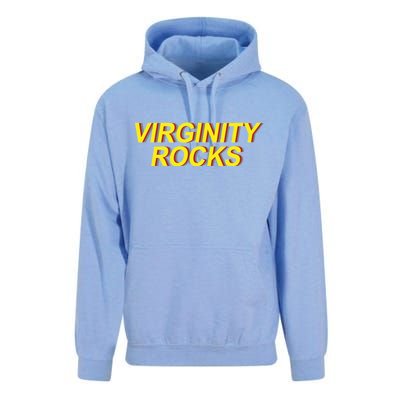 Virginity Rocks Retro Funny Unisex Surf Hoodie