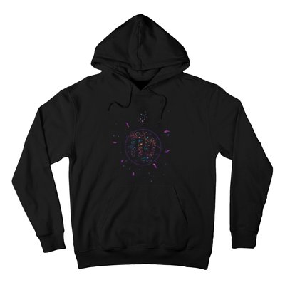 Virgo Floral Zodiac Hoodie