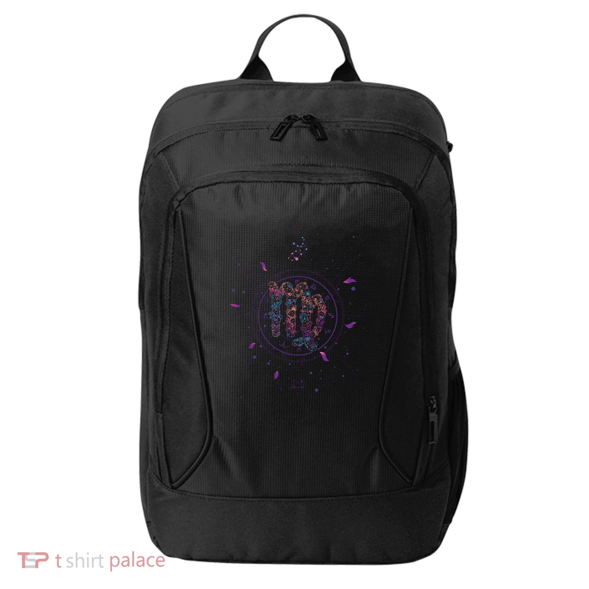 Virgo Floral Zodiac City Backpack