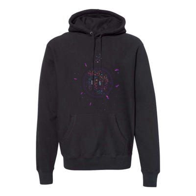 Virgo Floral Zodiac Premium Hoodie