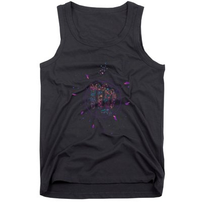Virgo Floral Zodiac Tank Top