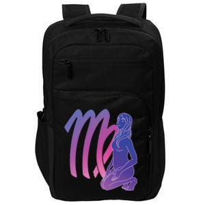 Virgo Girl Zodiac Sign Impact Tech Backpack