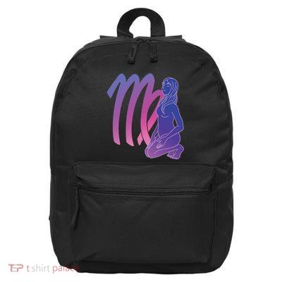 Virgo Girl Zodiac Sign 16 in Basic Backpack