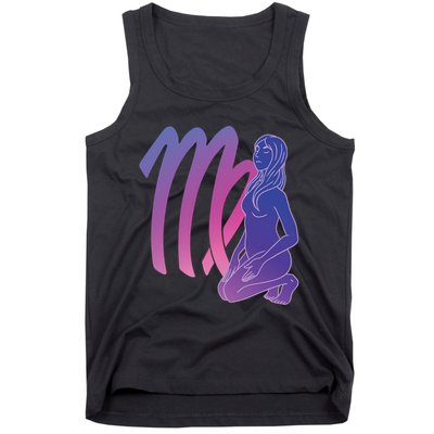 Virgo Girl Zodiac Sign Tank Top