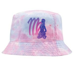 Virgo Girl Zodiac Sign Tie-Dyed Bucket Hat