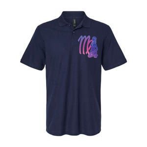 Virgo Girl Zodiac Sign Softstyle Adult Sport Polo