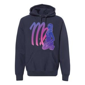 Virgo Girl Zodiac Sign Premium Hoodie