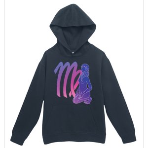 Virgo Girl Zodiac Sign Urban Pullover Hoodie