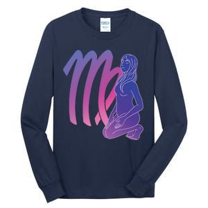 Virgo Girl Zodiac Sign Tall Long Sleeve T-Shirt