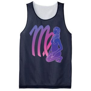 Virgo Girl Zodiac Sign Mesh Reversible Basketball Jersey Tank