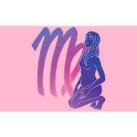 Virgo Girl Zodiac Sign Bumper Sticker