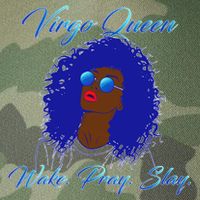 Virgo Queen Wake Pray Slay Legacy Tie Dye Trucker Hat