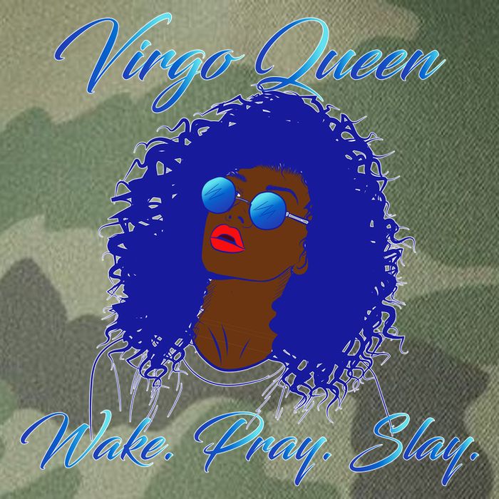 Virgo Queen Wake Pray Slay Legacy Tie Dye Trucker Hat