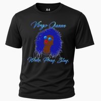 Virgo Queen Wake Pray Slay Cooling Performance Crew T-Shirt