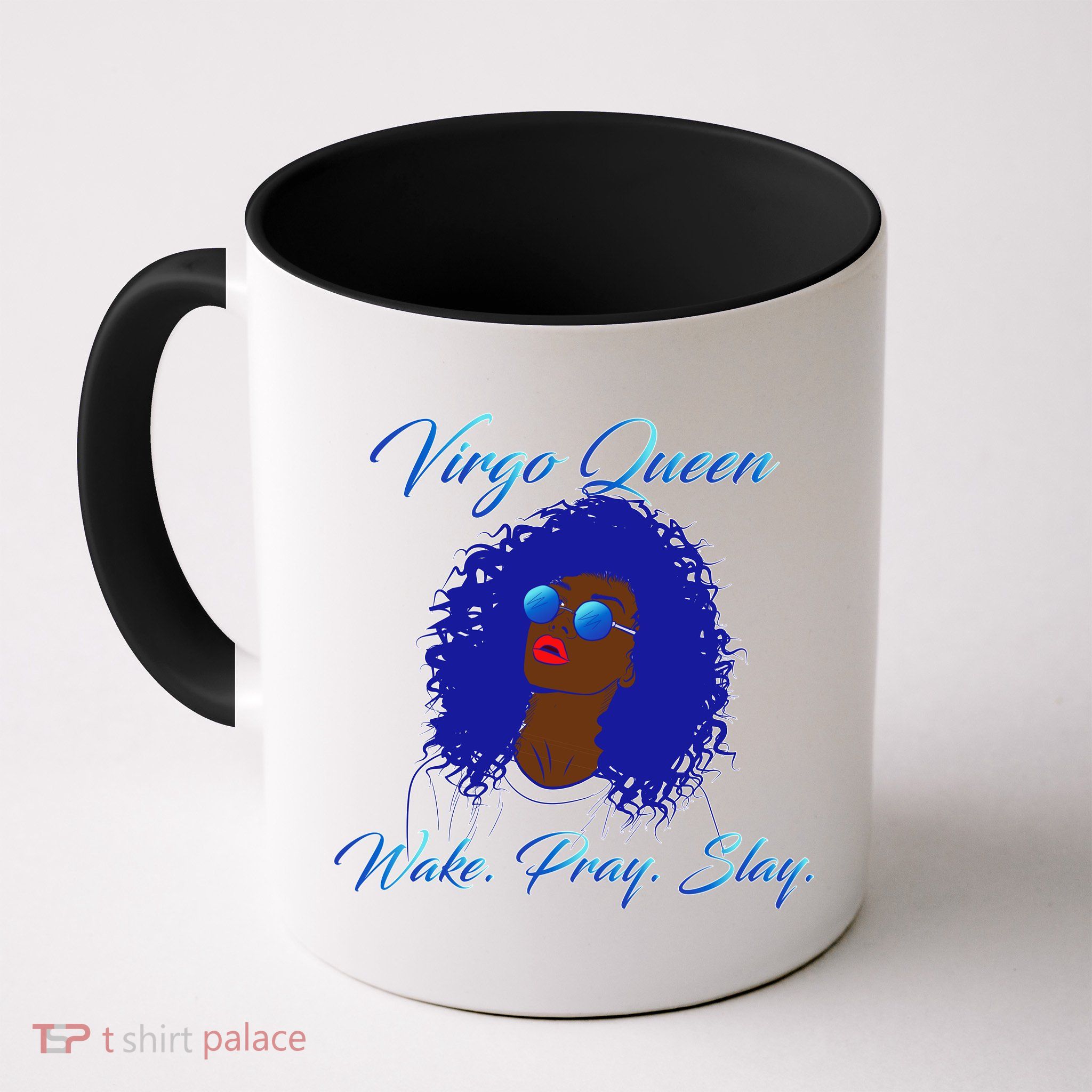 Virgo Queen Wake Pray Slay Mug