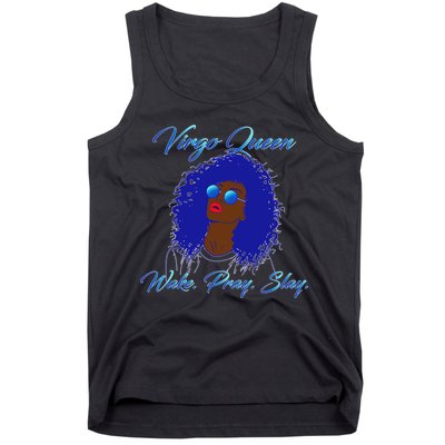 Virgo Queen Wake Pray Slay Tank Top