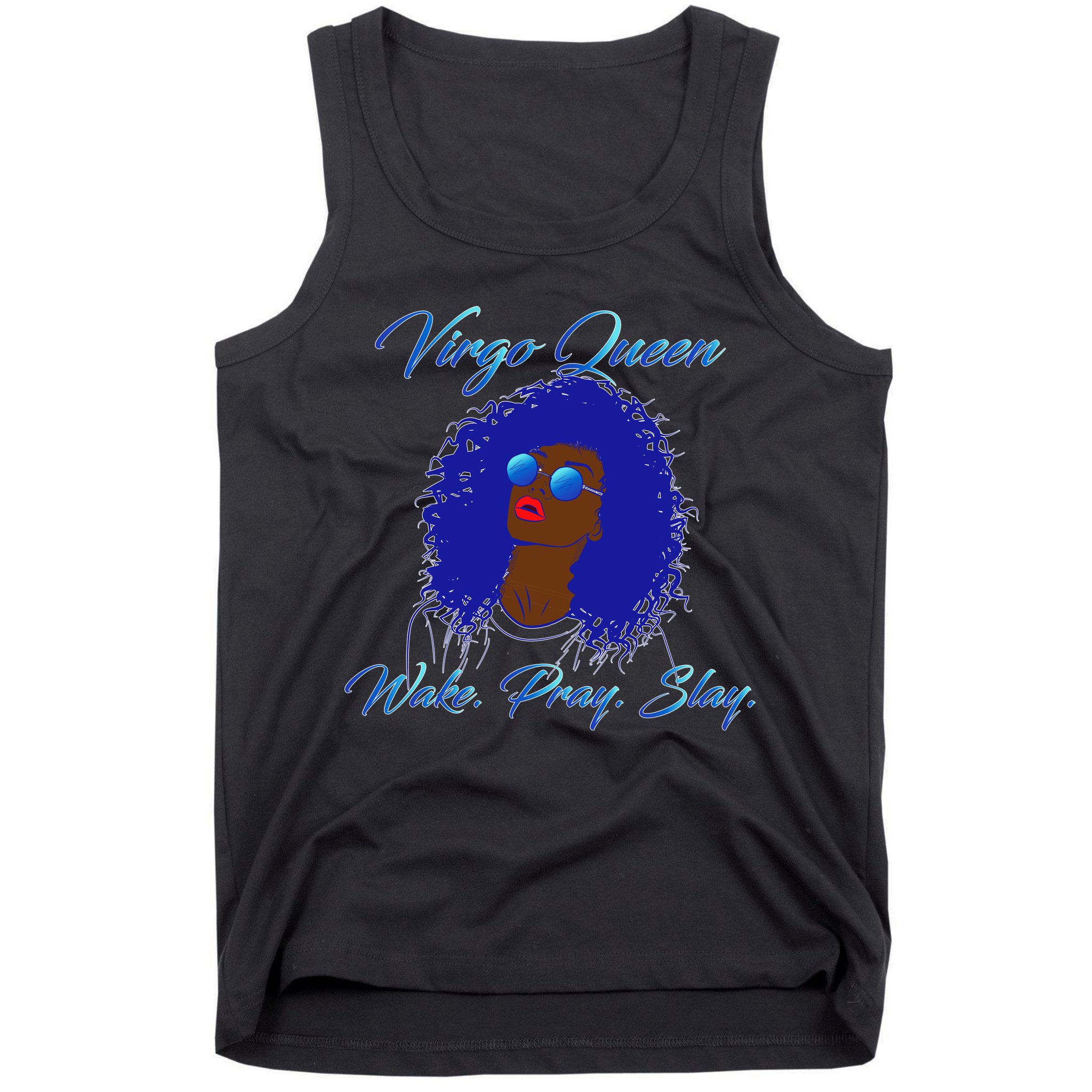 Virgo Queen Wake Pray Slay Tank Top