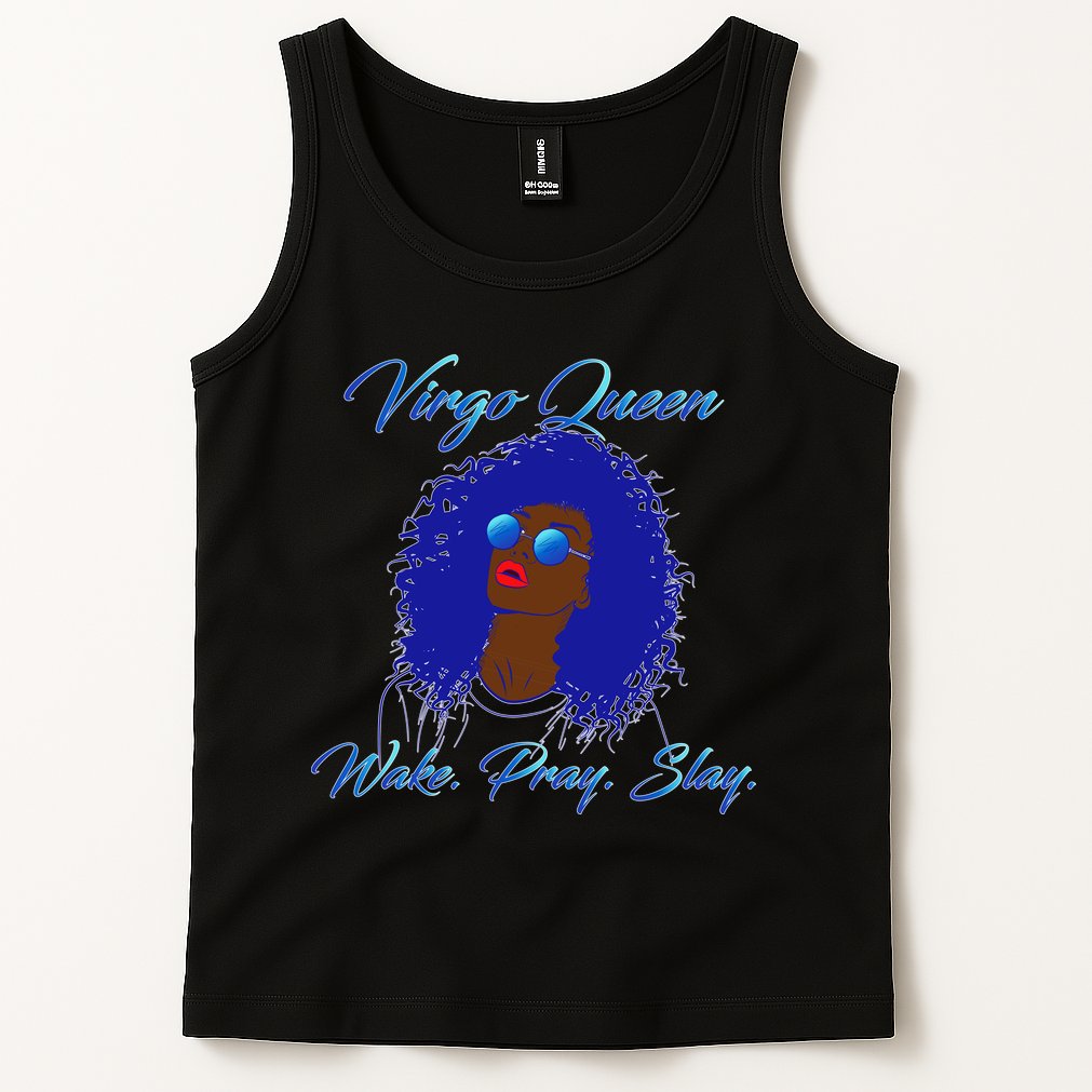 Virgo Queen Wake Pray Slay Tank Top