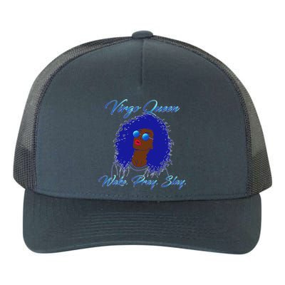 Virgo Queen Wake Pray Slay Yupoong Adult 5-Panel Trucker Hat