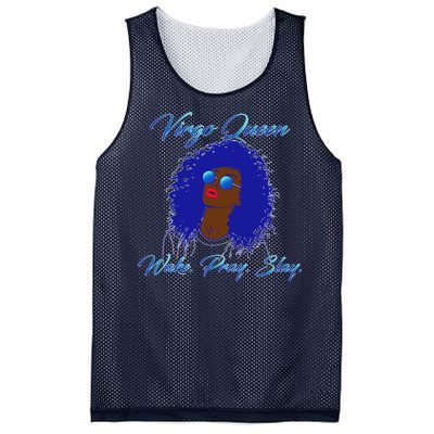 Virgo Queen Wake Pray Slay Mesh Reversible Basketball Jersey Tank