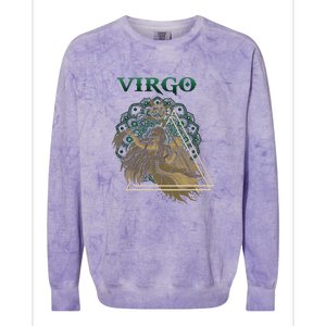 Virgo stylized design Colorblast Crewneck Sweatshirt