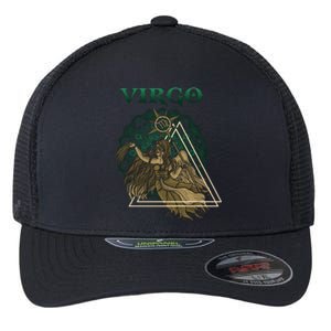 Virgo stylized design Flexfit Unipanel Trucker Cap