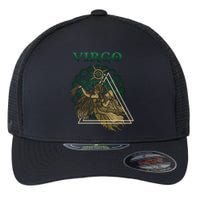 Virgo stylized design Flexfit Unipanel Trucker Cap