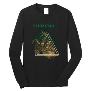 Virgo stylized design Long Sleeve Shirt