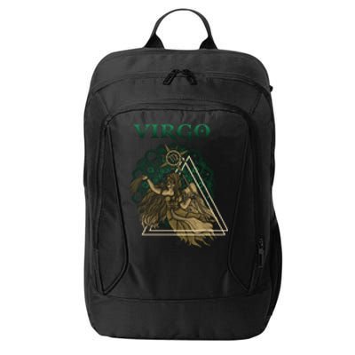 Virgo stylized design City Backpack