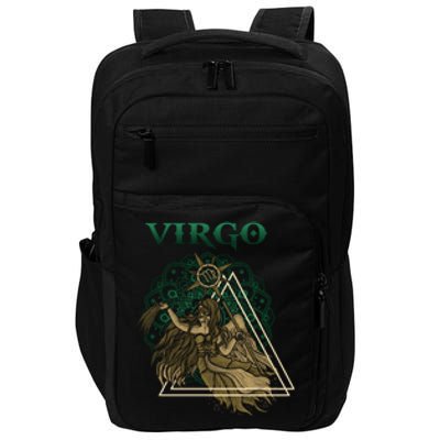 Virgo stylized design Impact Tech Backpack