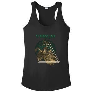 Virgo stylized design Ladies PosiCharge Competitor Racerback Tank