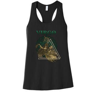 Virgo stylized design Women's Racerback Tank