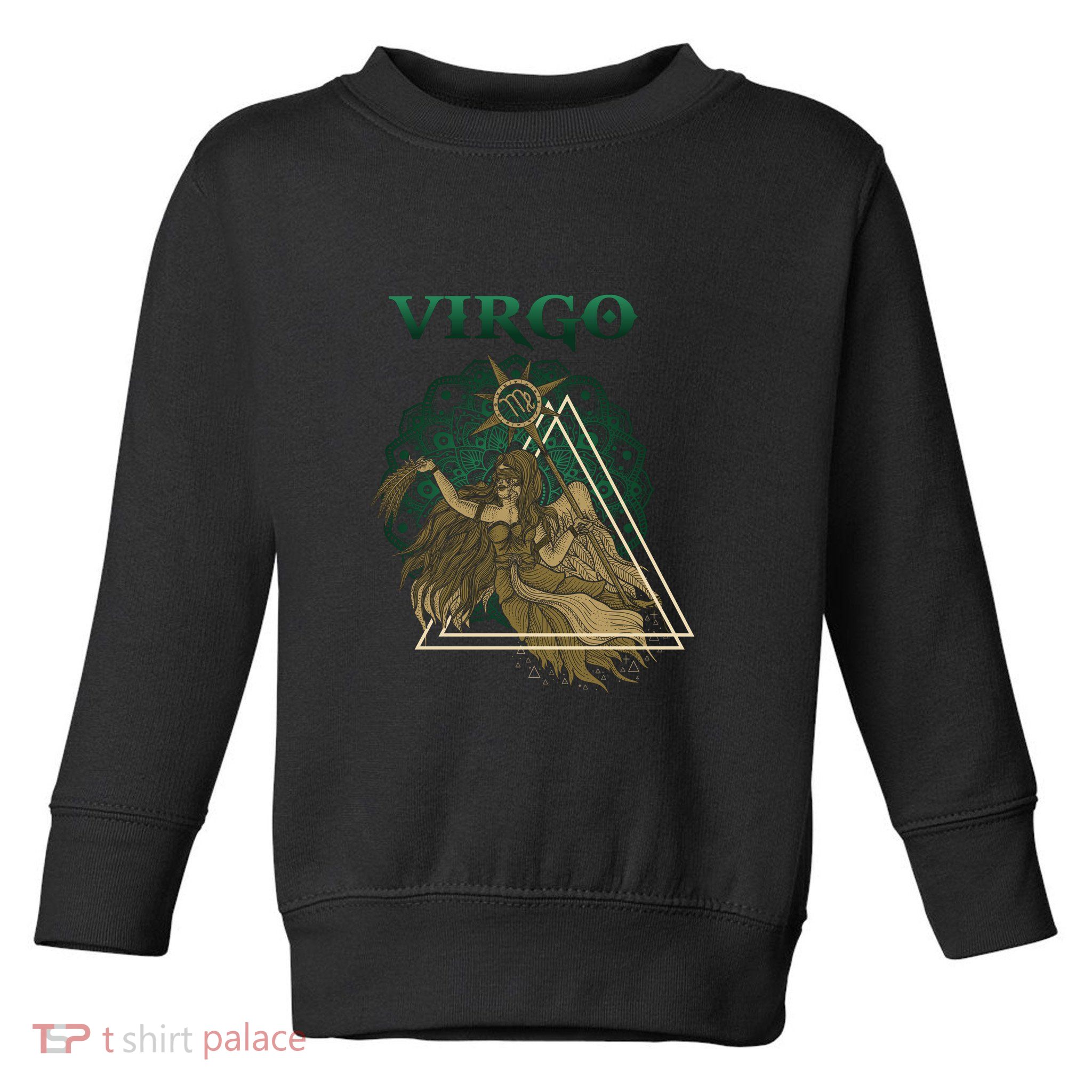 Virgo stylized design Toddler Sweatshirt