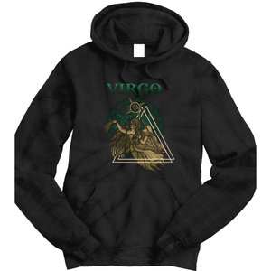 Virgo stylized design Tie Dye Hoodie