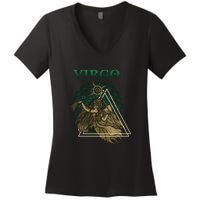 Virgo stylized design Women's V-Neck T-Shirt