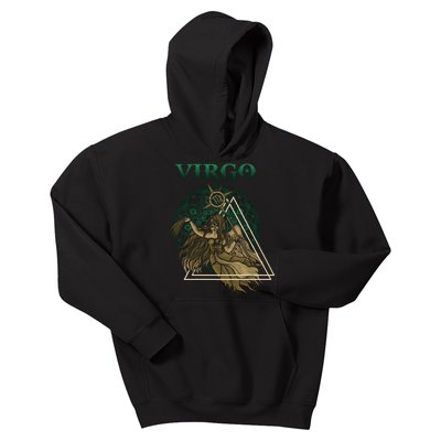 Virgo stylized design Kids Hoodie