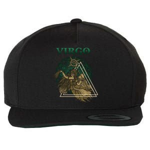 Virgo stylized design Wool Snapback Cap