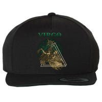 Virgo stylized design Wool Snapback Cap