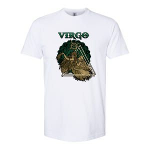 Virgo stylized design Softstyle CVC T-Shirt