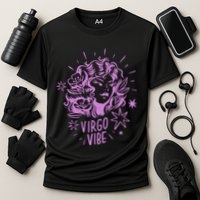 Virgo Vibe Zodiac Cooling Performance Crew T-Shirt
