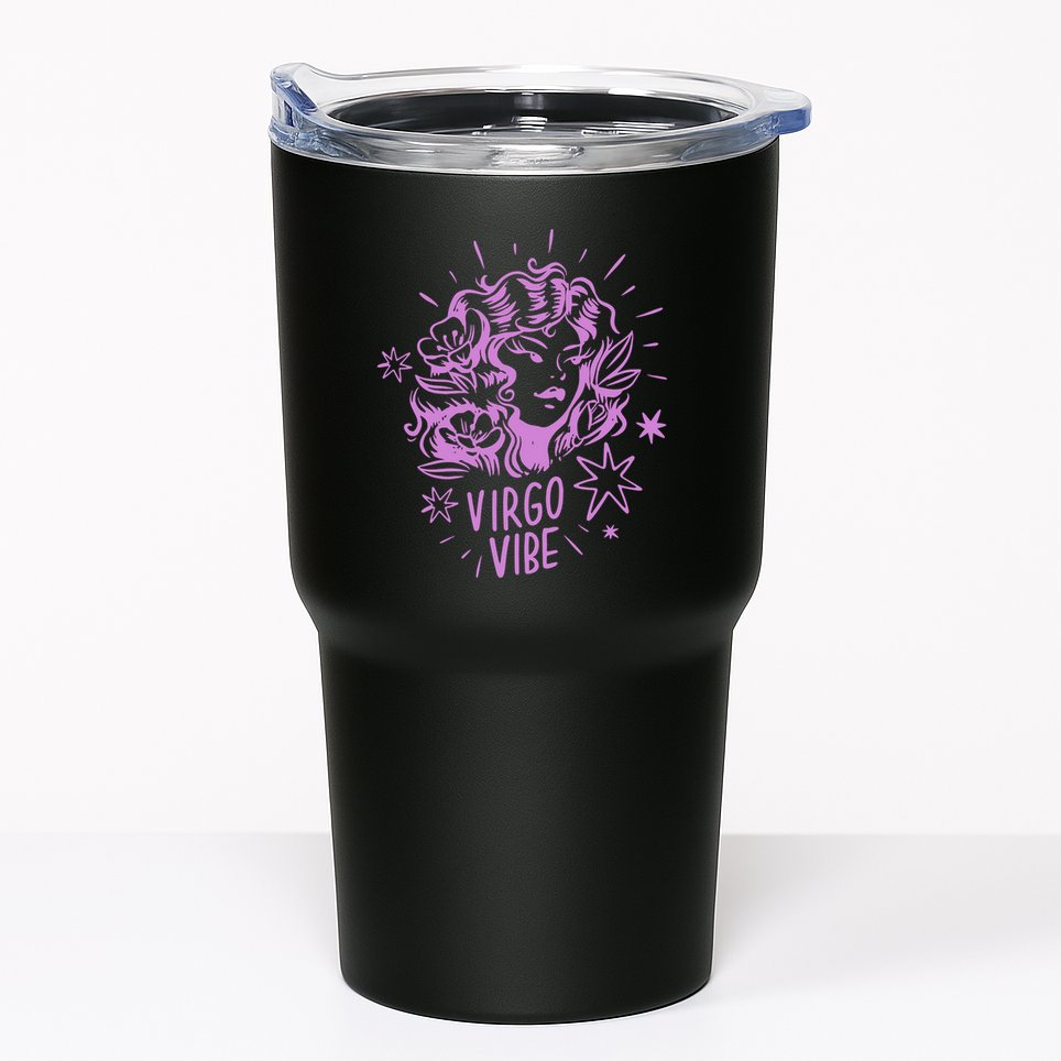 Virgo Vibe Zodiac Tumbler