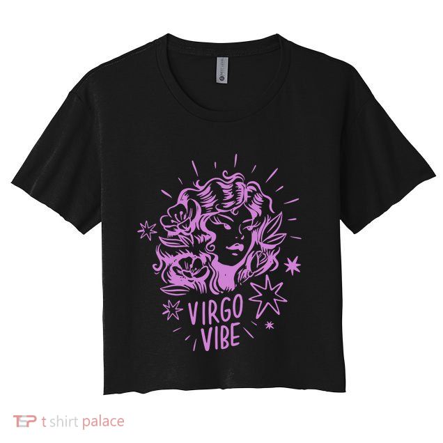 Virgo Vibe Zodiac Crop Top