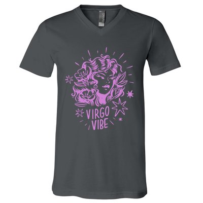 Virgo Vibe Zodiac V-Neck T-Shirt