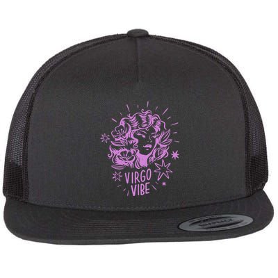Virgo Vibe Zodiac Flatbill Hat