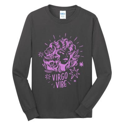 Virgo Vibe Zodiac Tall Long Sleeve T-Shirt