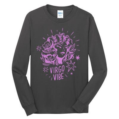 Virgo Vibe Zodiac Tall Long Sleeve T-Shirt