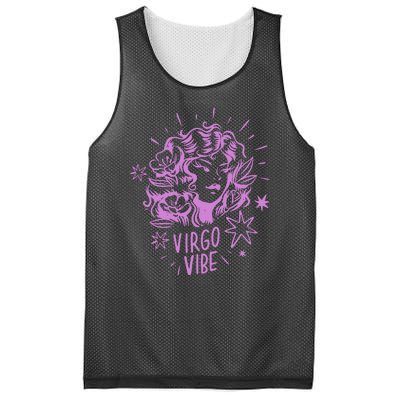 Virgo Vibe Zodiac Mesh Reversible Basketball Jersey Tank