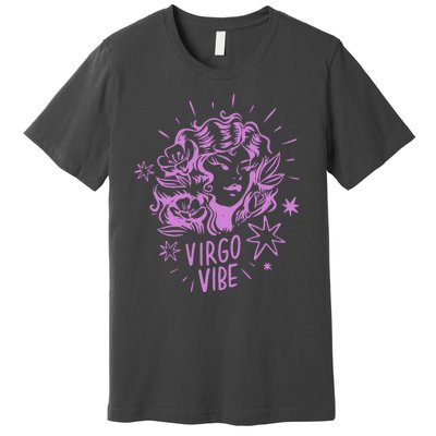 Virgo Vibe Zodiac Premium T-Shirt