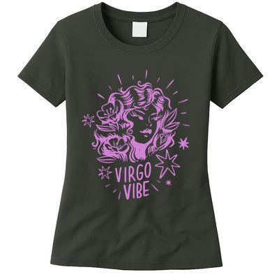 Virgo Vibe Zodiac Womens T-Shirt